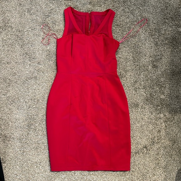 Catherine Malandrino Magenta Dress Size 0 - Picture 1 of 4